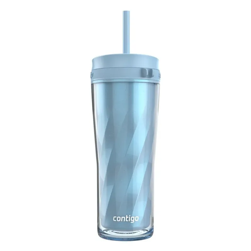 Contigo 24 oz. Streeterville Shake & Go FlexTumbler met rietje - Glacier Laatste Versie