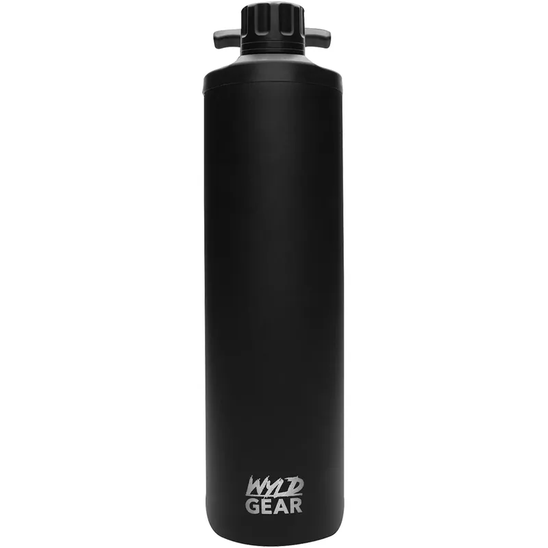 Nu Kopen Wyld Gear Mag Series 24 oz. vacuüm geïsoleerde roestvrijstalen waterfles Mat Zwart