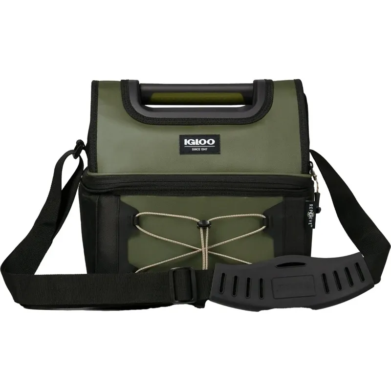 Lage Prijs Igloo 16-blikjes Gripper MaxCold Voyager koeltas - Grijs