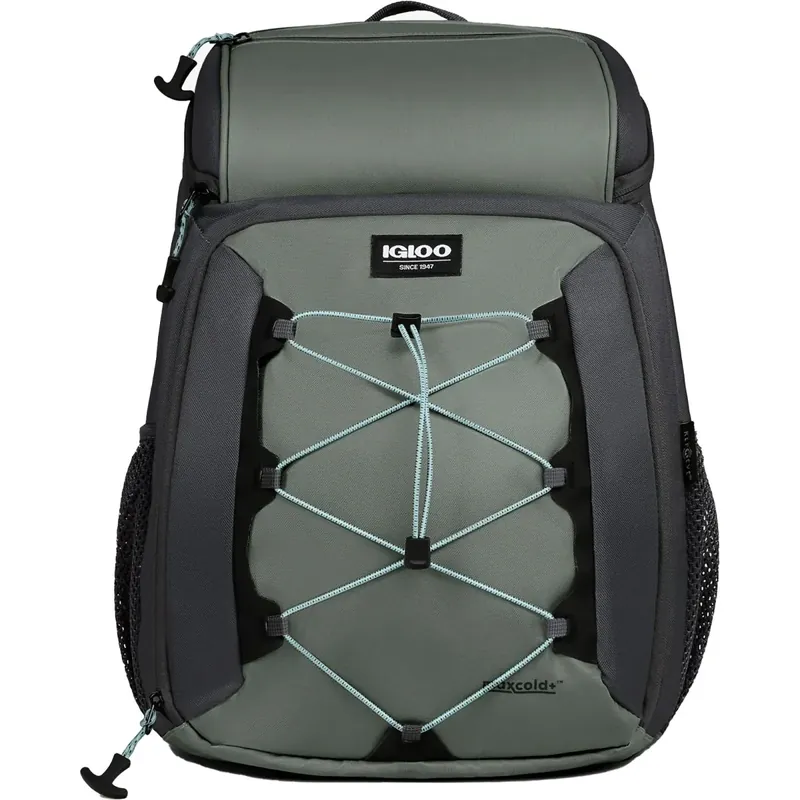 Igloo 30-Can MaxCold Voyager koeltas rugzak - grijs Must-Have