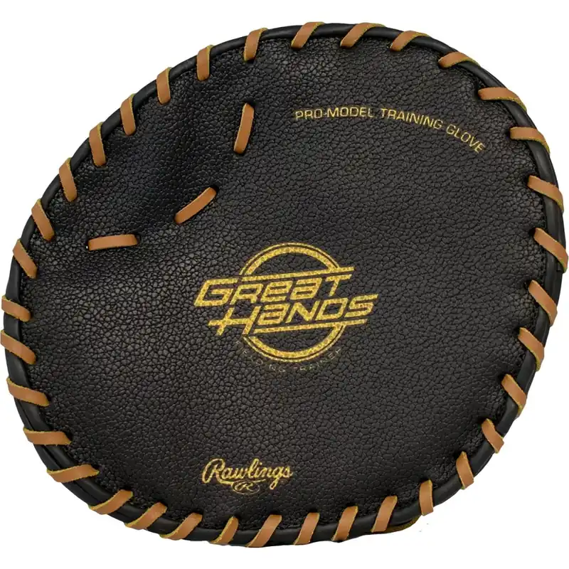 Rawlings Great Hands honkbal/softbal trainingshandschoen - zwart Superprijs