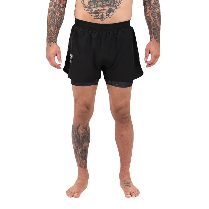 Scramble Dubbellaagse Combinatie Shorts XS Favoriet