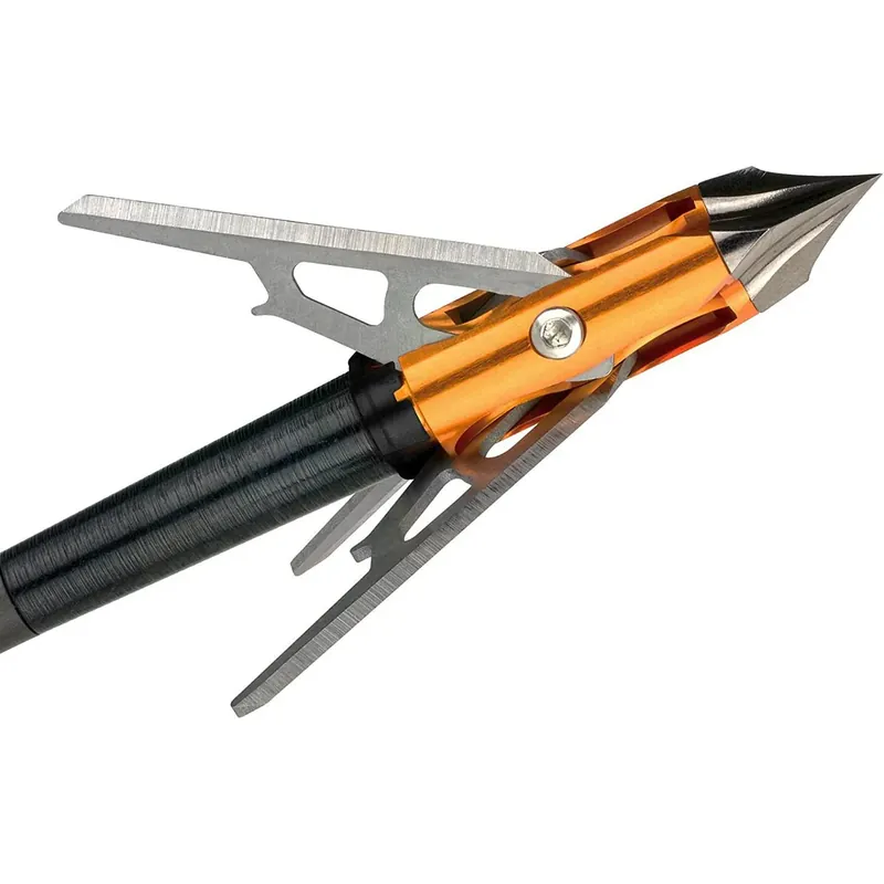 Nu Kopen Rage 3-Blade Chisel Tip Crossbow Broadhead 3-Pack - 100 Grain