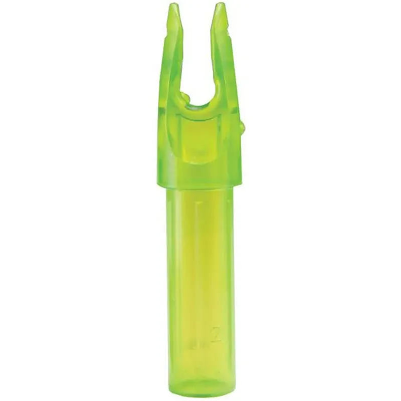 Carbon Express .166 Launchpad Precision Nock 12-Pack - Transparant/Groen Goedkoop