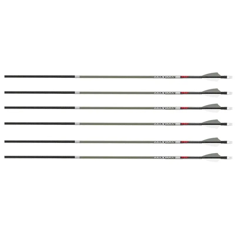 Bestel Nu Carbon Express Maxima RED .400 pijlen 6-pack - woestijnbruin