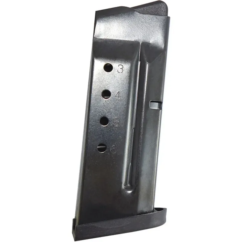 Populair ProMag Smith & Wesson Shield .40 S&W, 6-schots magazijn, SMI 29, blauw staal