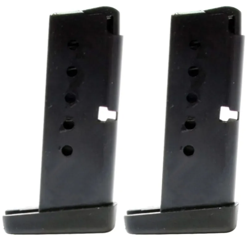 ProMag (2-pack) Taurus TCP PT 738 .380 ACP, 6-schots magazijn, TAU 18, blauw staal Op = Op