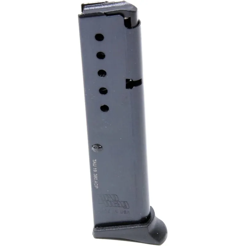 Flitsaanbieding ProMag Taurus TCP PT 738 .380 ACP, 10-schots magazijn, TAU 19, blauw staal