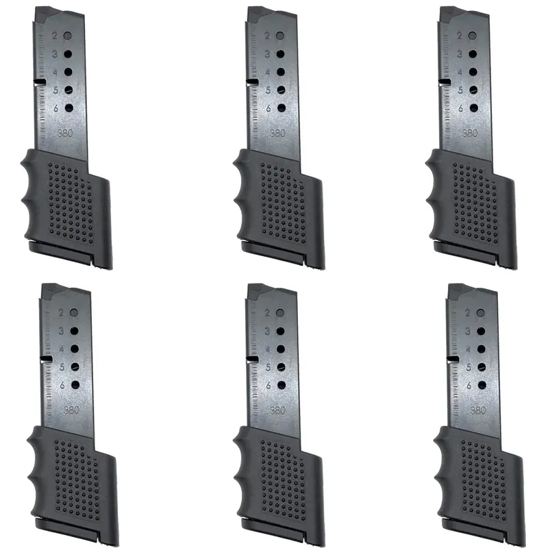 Koopje ProMag (6-pack) Smith & Wesson Bodyguard .380 ACP, 10-schots magazijn, S&W SMI 21