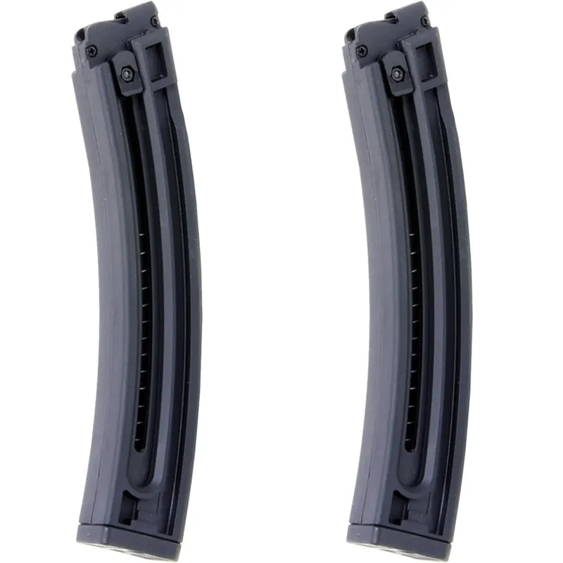 ProMag (2-pack) Duitse sportgeweren GSG-5 .22 LR, 10-schots magazijn, GSM 01, zwart polymeer Gratis Retour