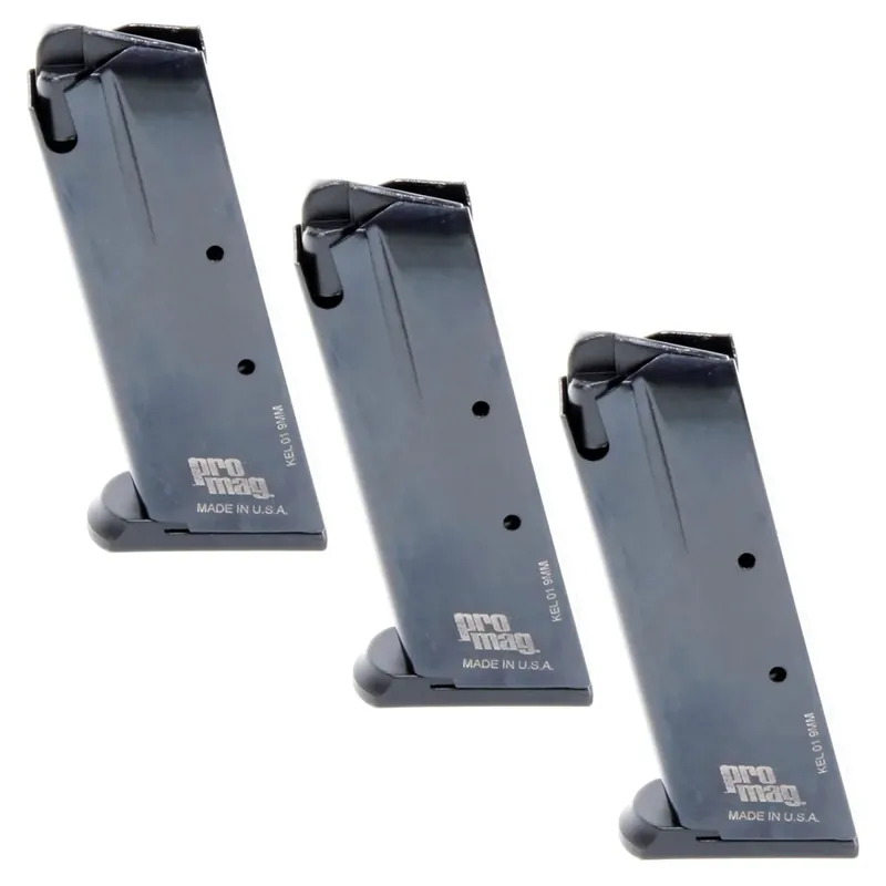Betaalbaar ProMag (3-pack) Kel-Tec P-11 9mm, 10-schots magazijn, KEL 01, blauw staal