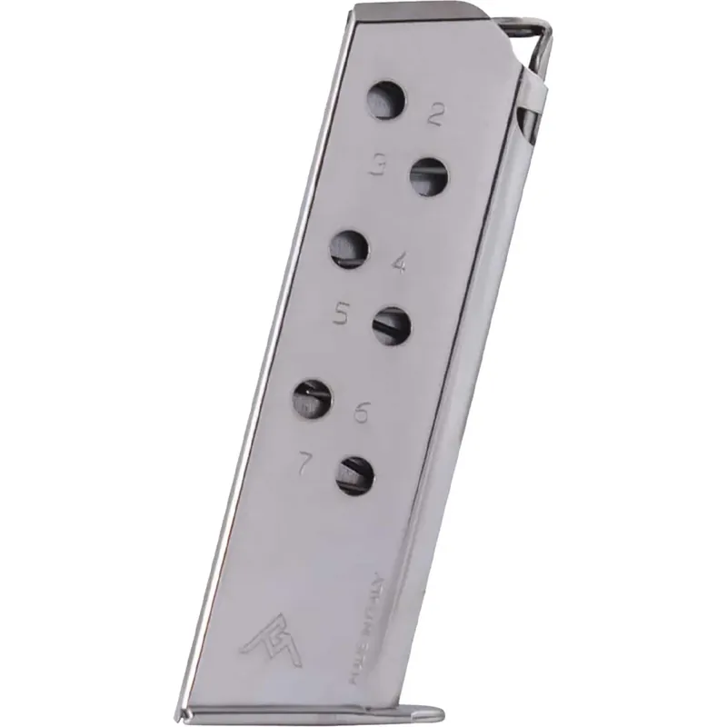 Mec-Gar 7-Round Magazijn voor Walther PPK/S Finger Rest .380 ACP MGWPPKSFRN Nikkel Hoge Kwaliteit