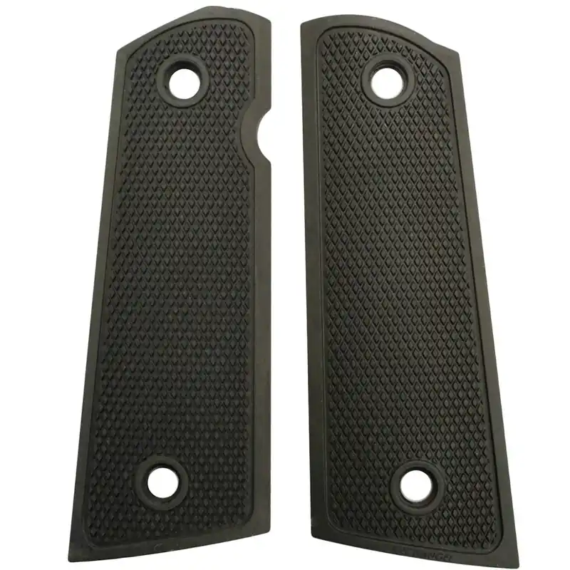 Op = Op ProMag Archangel 1911 Government Commander Grip Panels, AA107, Zwart Aluminium