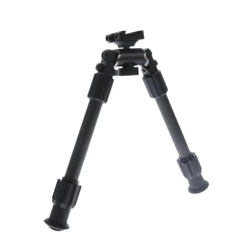 Gratis Retour Truglo Tac Pod Carbon Pro draaibare bipod voor montage op elke Picatinny Trail - verstelbaar van 6" tot 9"