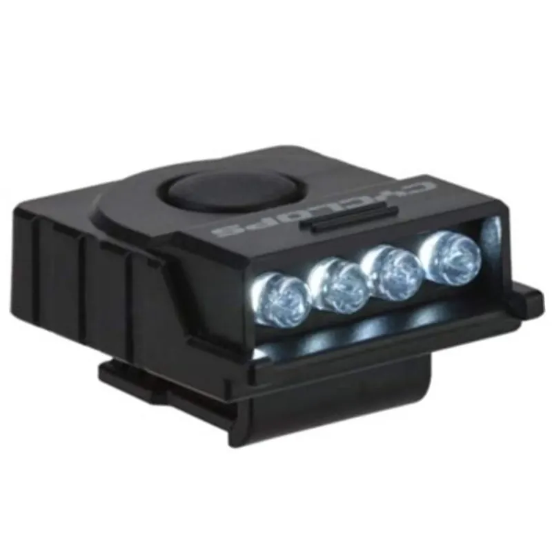 Express Levering Cyclops 5 LED-hoedcliplampjes met 5 lampjes per clip - 5 stuks