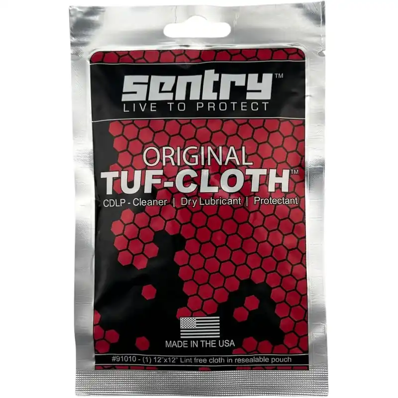 Sentry Solutions Tuf-Cloth droog smeerpistool/mes, 12" x 12" CLP in etui SS-TFCLTH 12"x12" CLP in zakje Bestseller