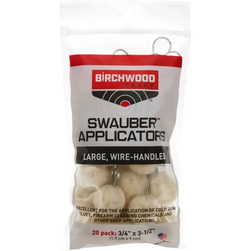 Betaalbaar Birchwood Casey - Swauber Applicators, 20 stuks