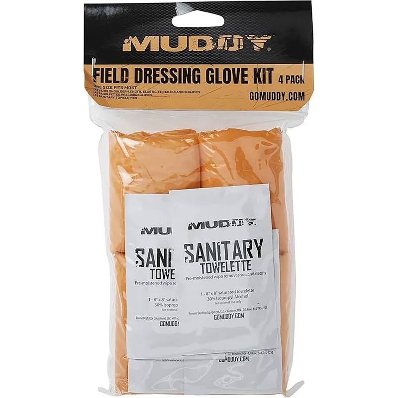MUDDY - Veldhandschoenenset - Oranje - 4-pack Rechtstreeks Van De Fabrikant