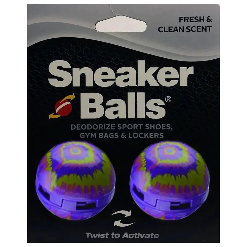 Sneaker Balls Tie Dye Schoenverfrisser - Paars/Groen/Roze Exclusieve Aanbieding