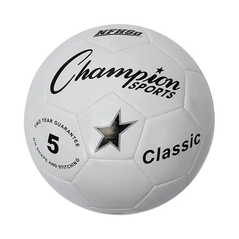 Lage Prijs Champion Sports Classic Voetbal - Maat 5 - Zwart/Wit