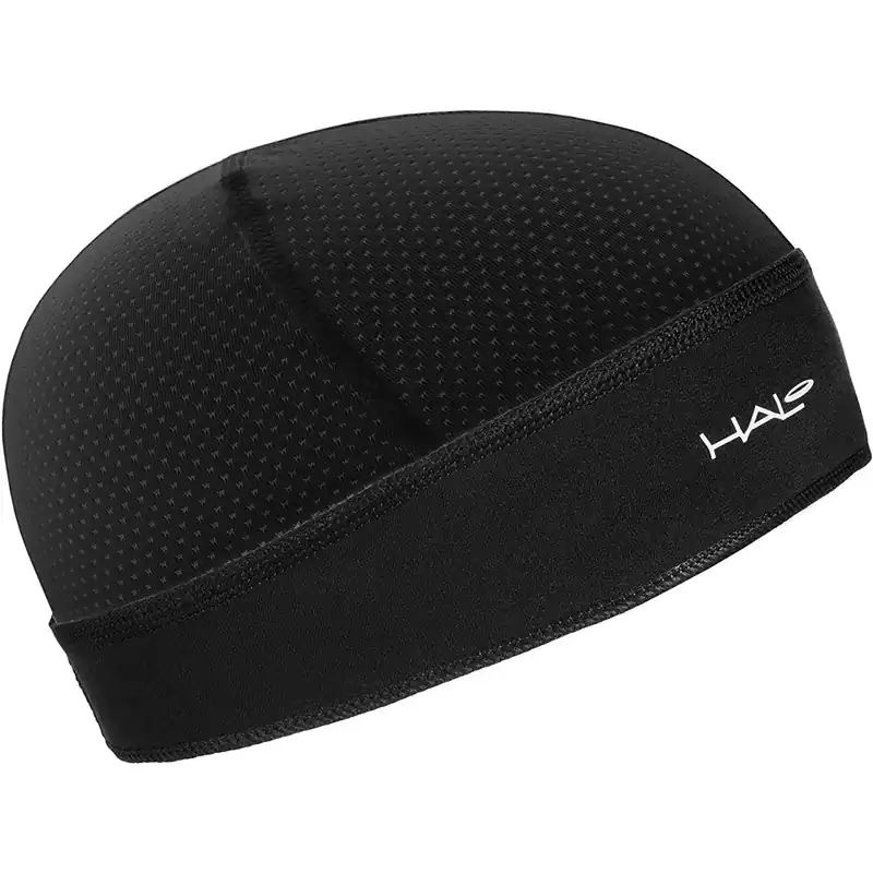 Populair Halo Hoofdband Schedel Cap - Zwart