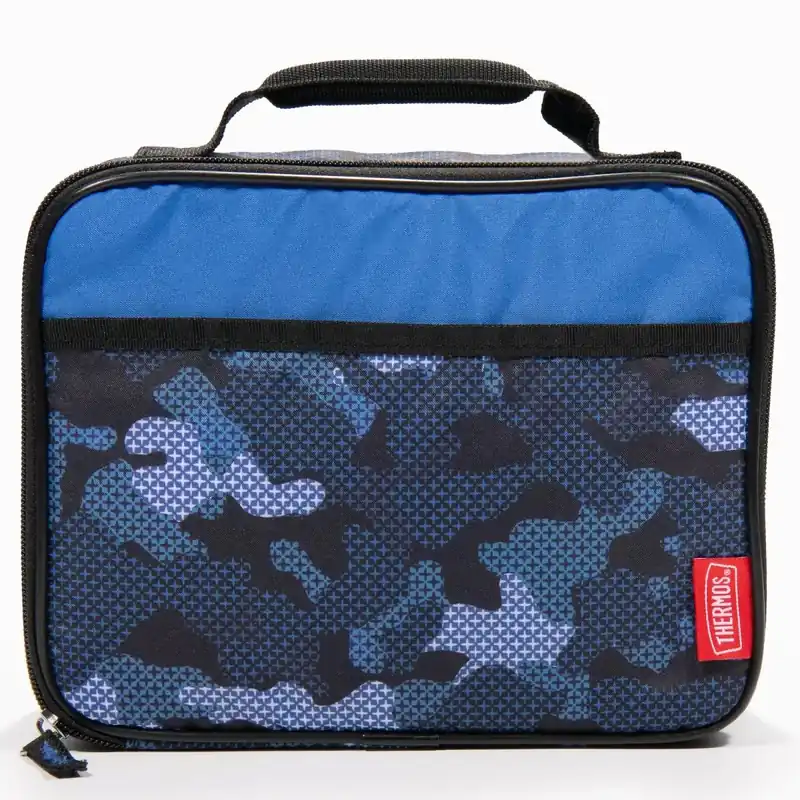 Thermos Blue Hatch Camo zachte lunchbox met gaasvak Beste Prijs