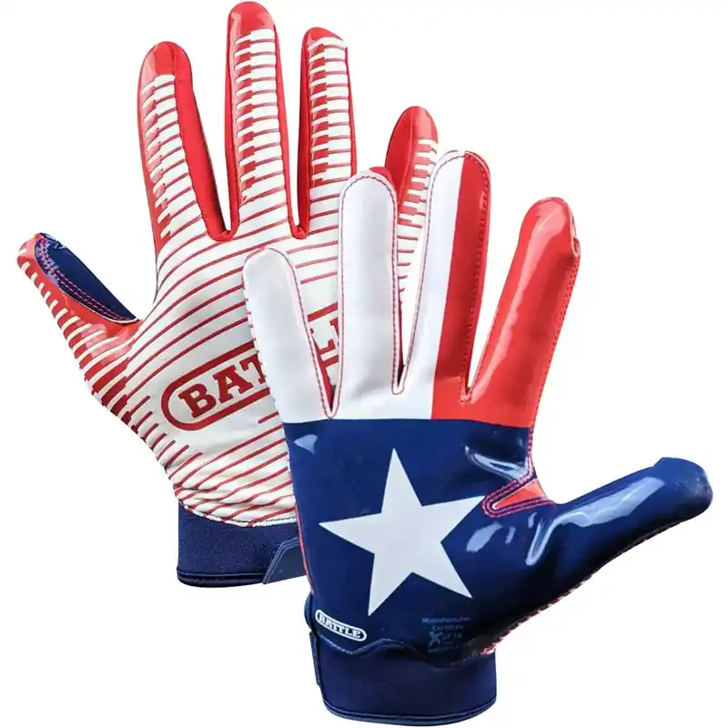 Koop Online Battle Sports Texas Flag Doom1.0 Jeugdvoetbalontvangerhandschoenen S