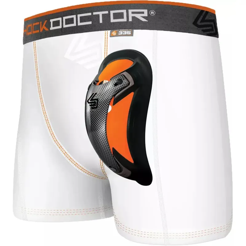 Bestseller Shock Doctor Ultra Pro Boxer Compressie Shorts met Ultra Carbon FlexCup - Wit S