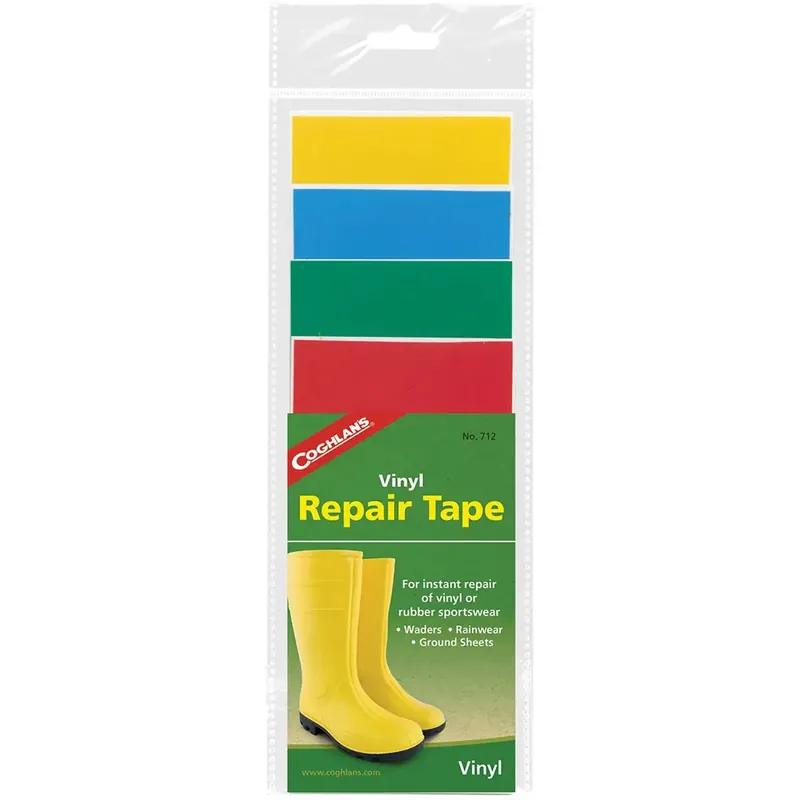 Dagaanbieding Coghlan's Vinyl Reparatietape (4 stuks), Regenkleding Lijm Kampeerpleisters Tent