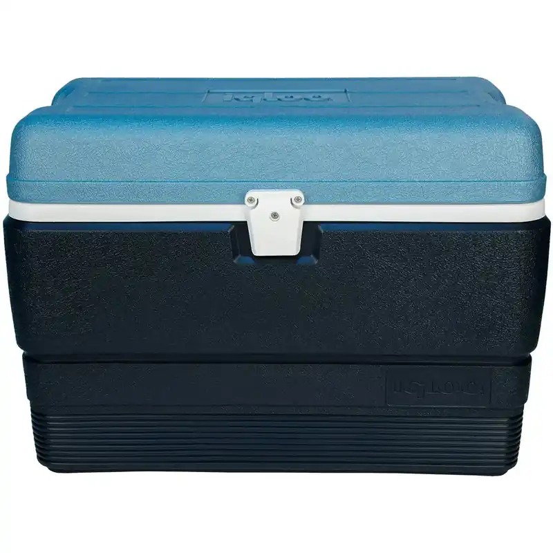 IGLOO MaxCold 50 qt. Harde Koelbox - Jet Carbon/IJsblauw Superprijs