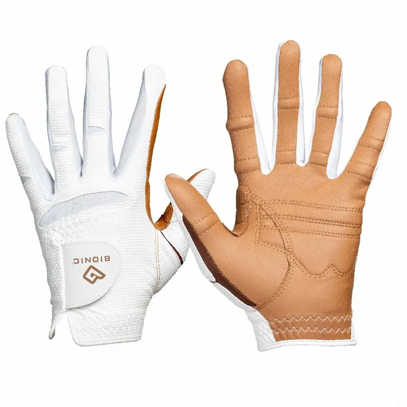 Finale Uitverkoop Bionic Handschoenen Dames RelaxGrip 2.0 DX Golf - Links - Karamel L