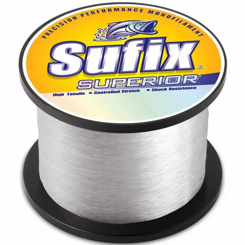 Lage Prijs Sufix Superior Monofilament Vislijn, 2.2 lb Spoel Wissen