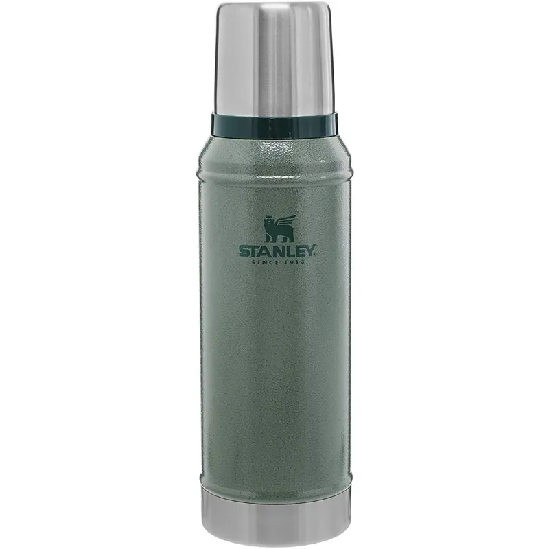 Stanley Classic 1 qt. Legendarische vacuüm geïsoleerde fles HammertoneGreen Betrouwbaar