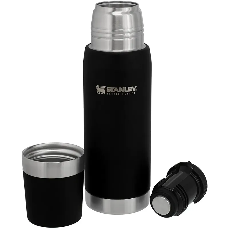 Stanley Master 25 oz. onbreekbare thermosfles - Foundry Black Beperkte Voorraad