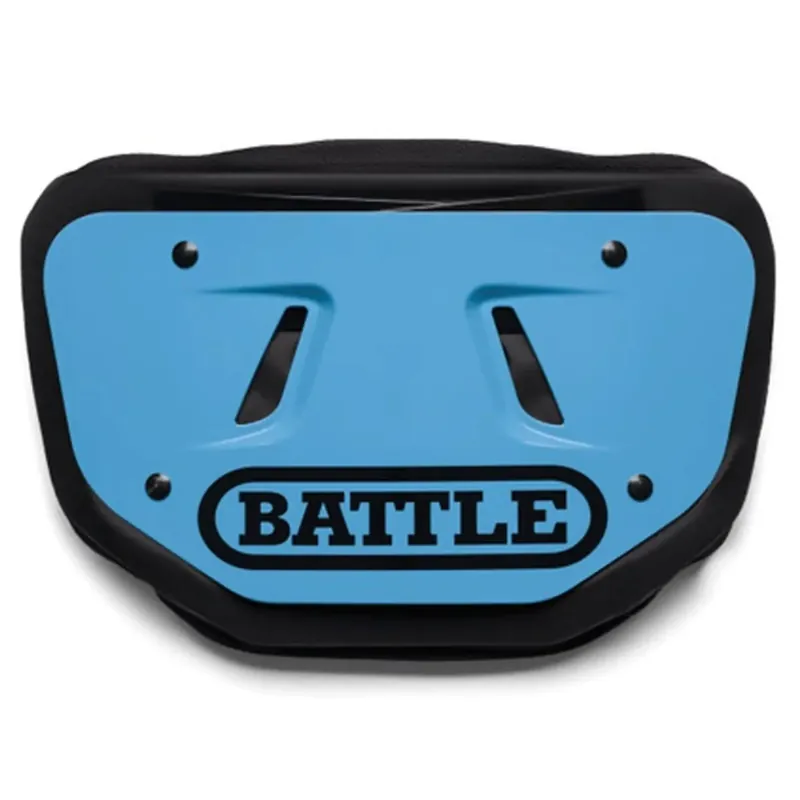 Battle Sports Jeugdteam Kleuren Achterplaat met BATTLE Logo Neongroen/zwart Op = Op
