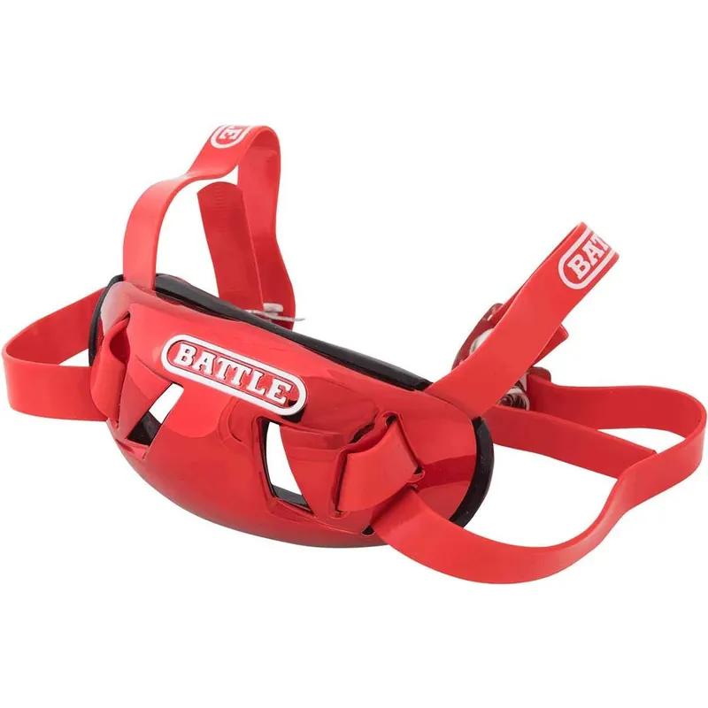 Battle Sports Volwassen Chrome Beschermende Voetbal Kinband Rood Alleen Vandaag