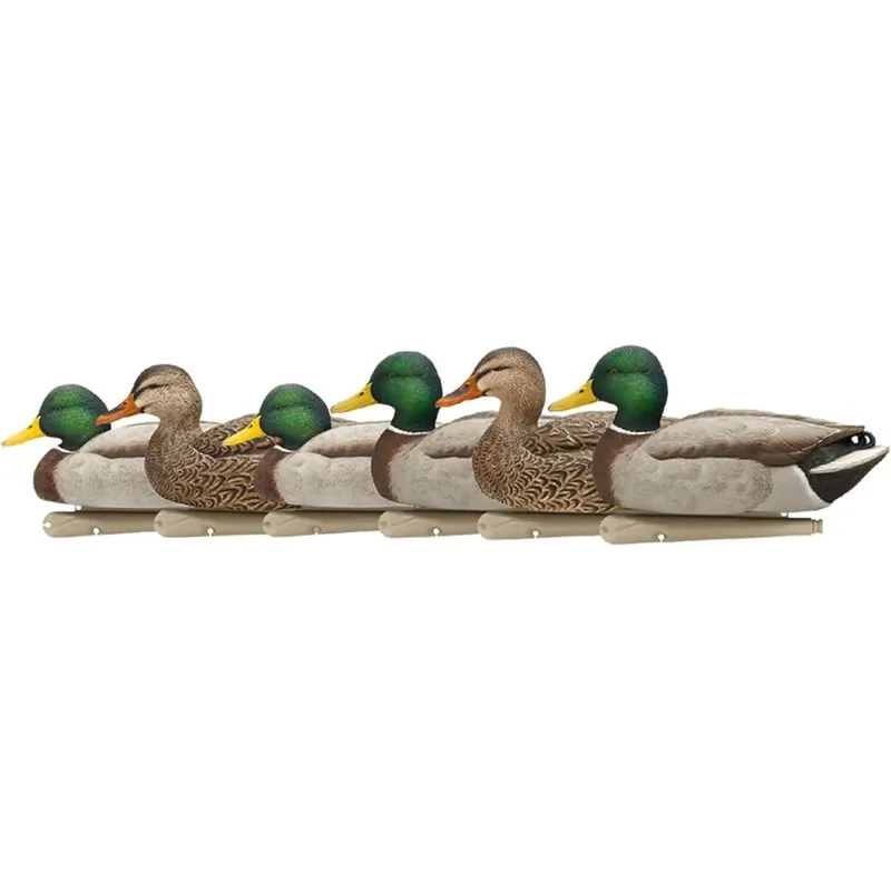 Avian X Topflight Mallards Open Water, verpakking van 6 drijvende lokvogels Flitsaanbieding