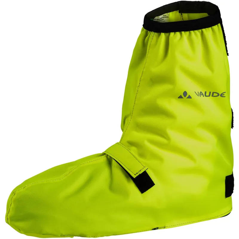 Gecertificeerd Vaude Korte Fiets Gaiters - Neon Geel 36-39