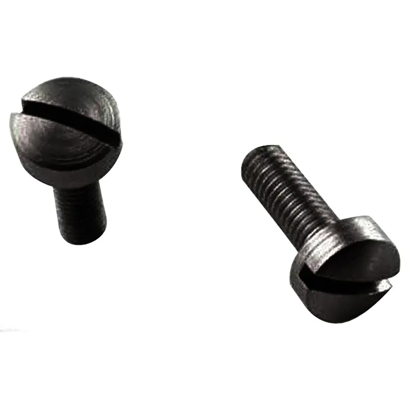 Fabrieksprijs Hogue Hi Power sleufkopschroeven 2-pack Zwart