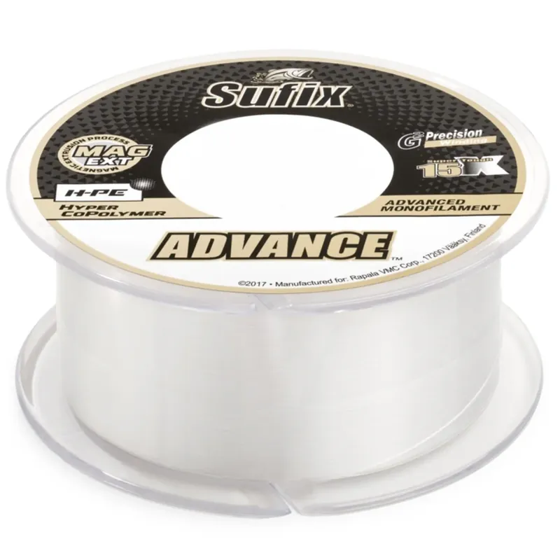 Lage Kosten Sufix Advance Monofilament 330 Yards - Transparant