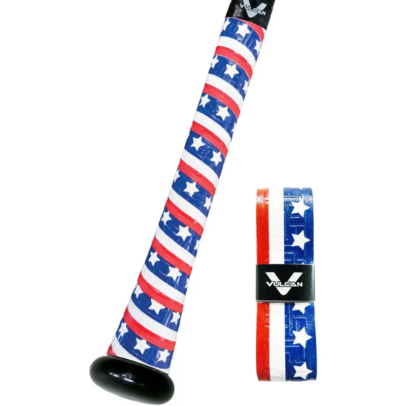Beperkte Voorraad Vulcan USA Series 0.5 mm ultralichte geavanceerde polymeer knuppel grip tape wrap Oude glorie