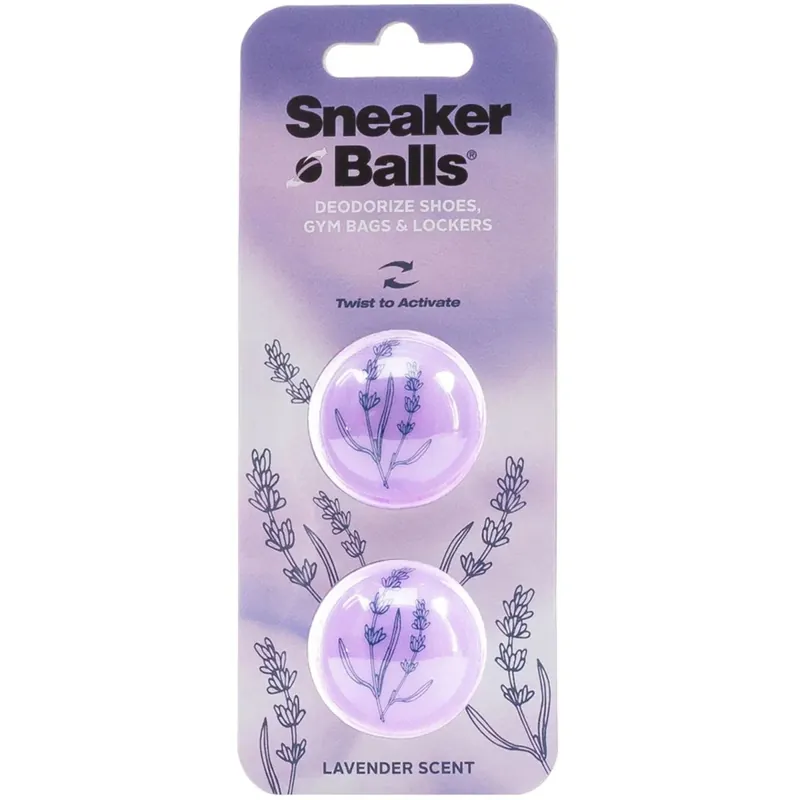 Sneaker Balls, Lavendelgeurende schoenverfrisser, Lavendel, 2-pack Direct Beschikbaar