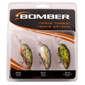 Beperkte Voorraad Bomber Triple Threat 1/4 oz Vislokmiddelen