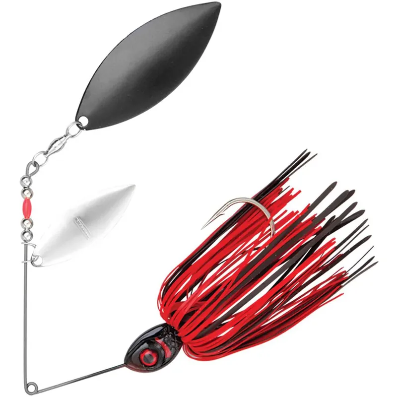 Beste Prijs Booyah Baits Pikee 1/2 oz Vislokmiddel Rode Kreeft/Nikkel & Zwarte Wilgen