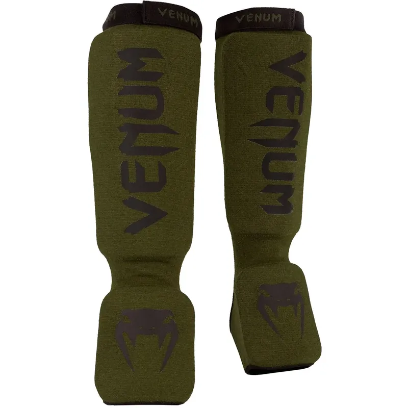 Venum Kontact beschermende MMA scheenbeschermers - kaki/zwart XS Must-Have
