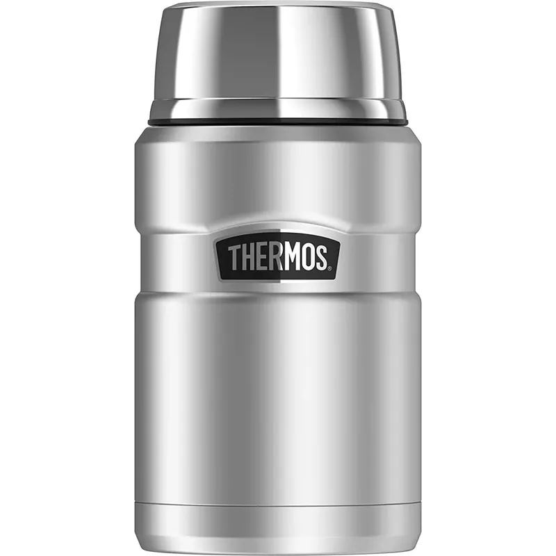 Dagaanbieding Thermos 24 oz. RVS King vacuüm geïsoleerde RVS voedselpot - Zilver