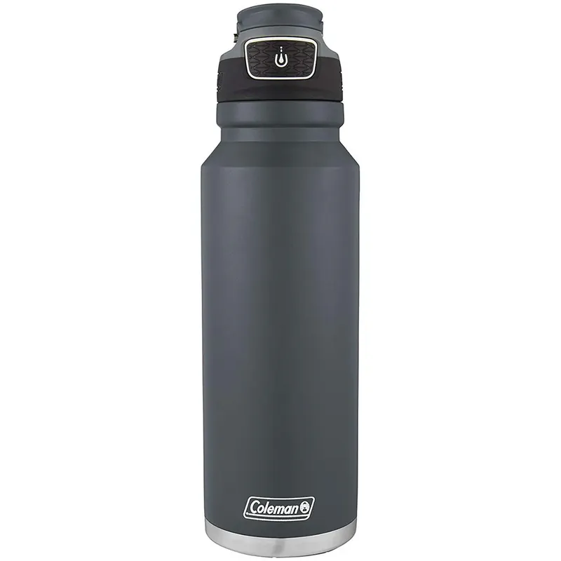 Coleman 40 oz. FreeFlow Autoseal vacuüm geïsoleerde roestvrijstalen waterfles Leisteen Rechtstreeks Van De Fabrikant
