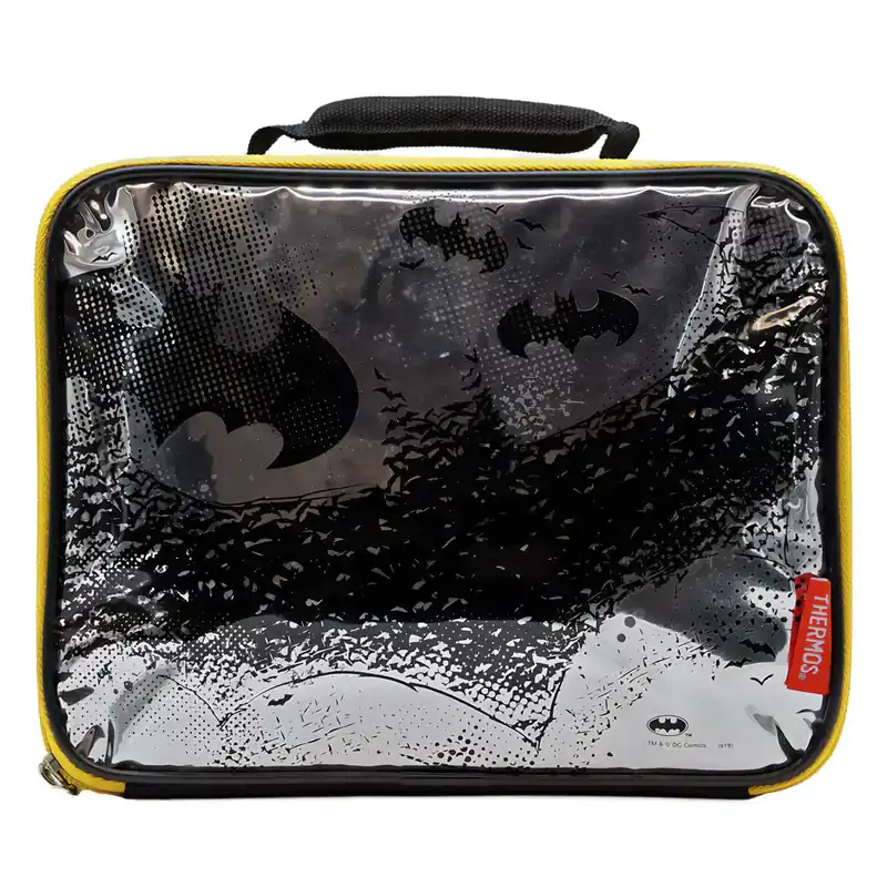 Veilige Betaling Thermos Kid's Batman Novelty zachte lunchbox