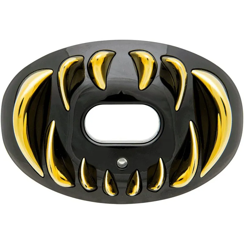 Battle Sports 3D Predator Oxygen Lip Protector Mondbeschermer Zwart goud Superprijs