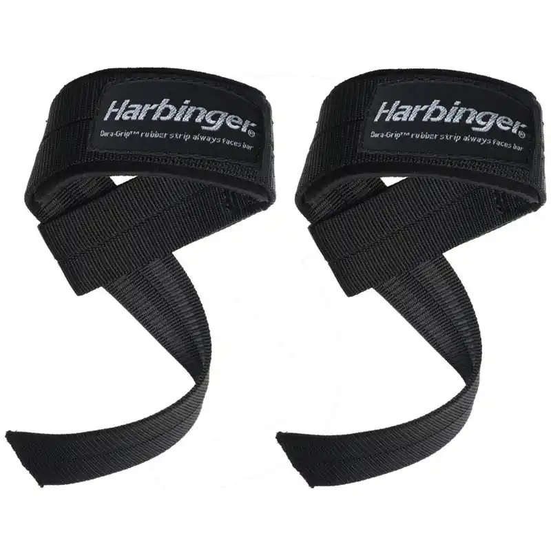 Superprijs Harbinger Big Grip antislip gewatteerde gewichthefriemen